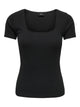 JDYLUCKY T-Shirt Femme Col Rond Blanc — JDY | Appart 17 Bruxelles