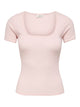 JDYLUCKY T-Shirt Femme Col Rond Blanc — JDY — vue 7 | Appart 17