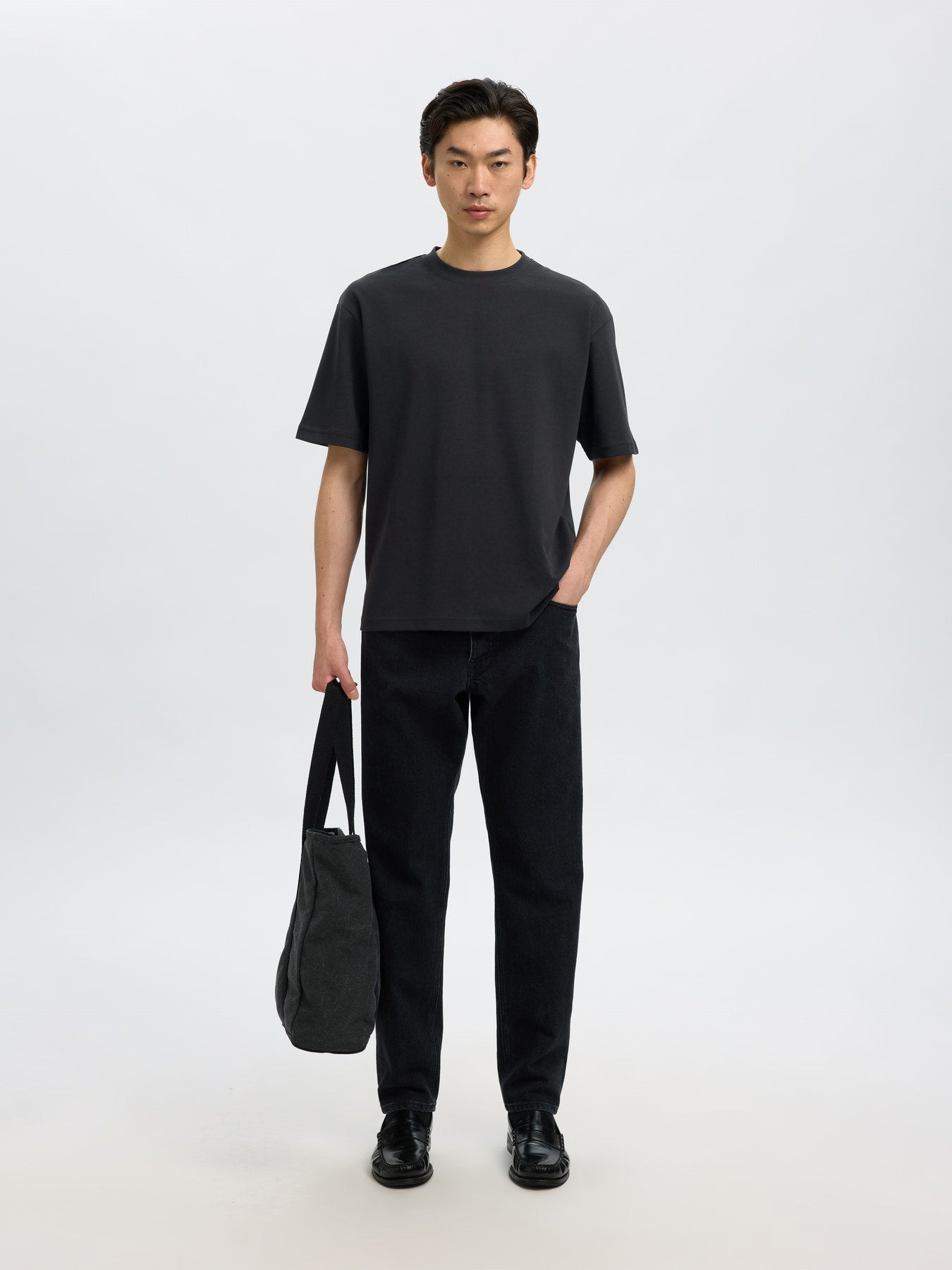 SLMLOOSEOSCAR SS O-NECK TEE NOOS