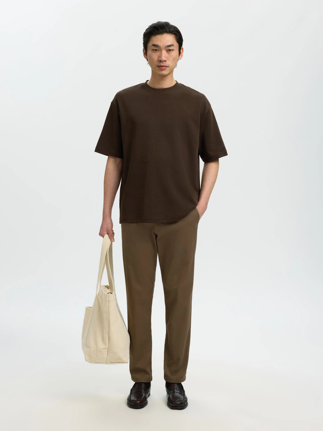 SLMLOOSEOSCAR SS O-NECK TEE NOOS