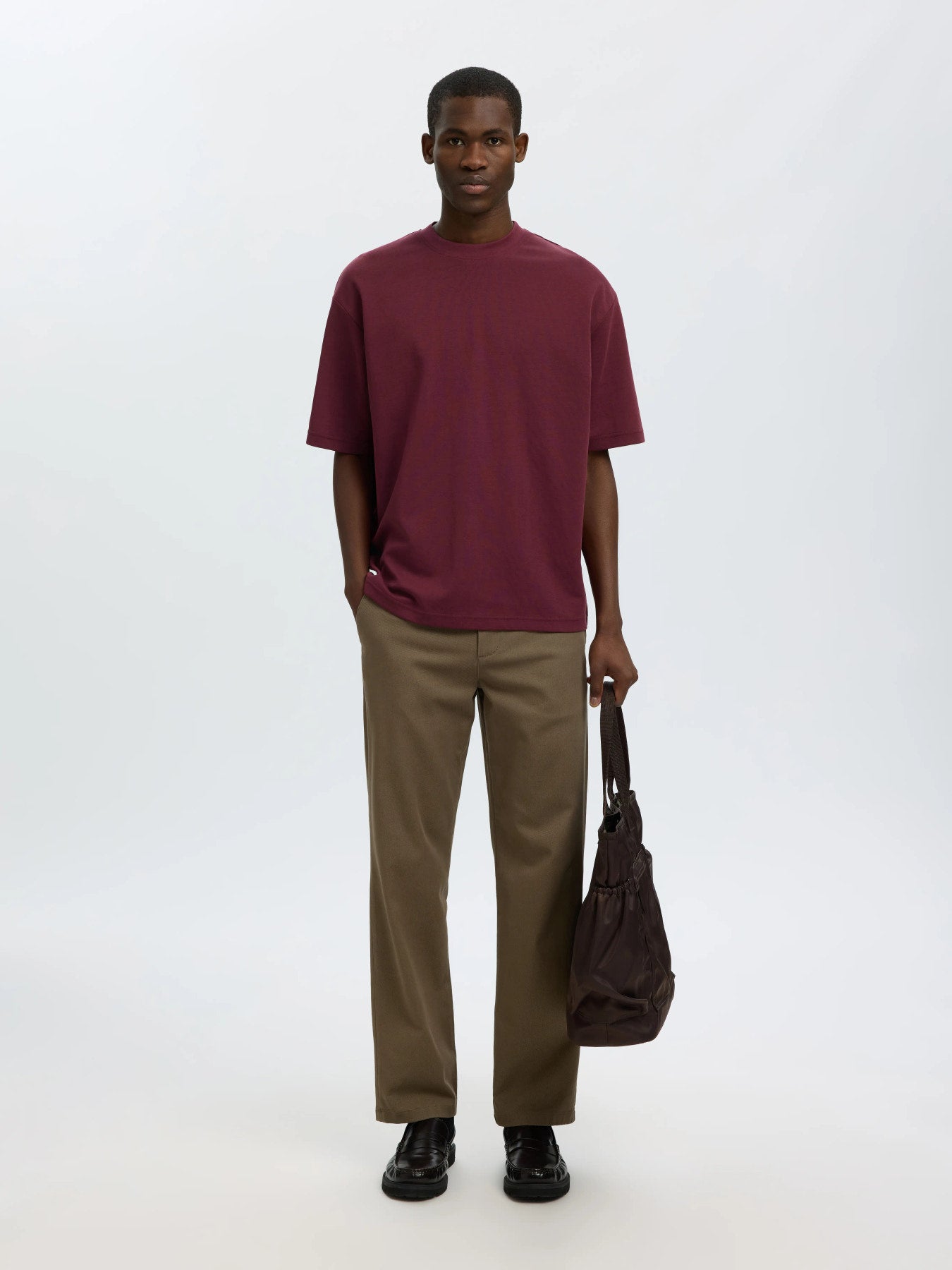 SLMLOOSEOSCAR SS O-NECK TEE NOOS