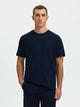 SLHADAM T-Shirt Lin coton — Selected — vue 11 | Appart 17