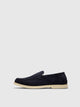SLMOWEN Mocassins Suède Ledre Homme — SELECTED HOMME BLACK — zoom matière | Appart 17