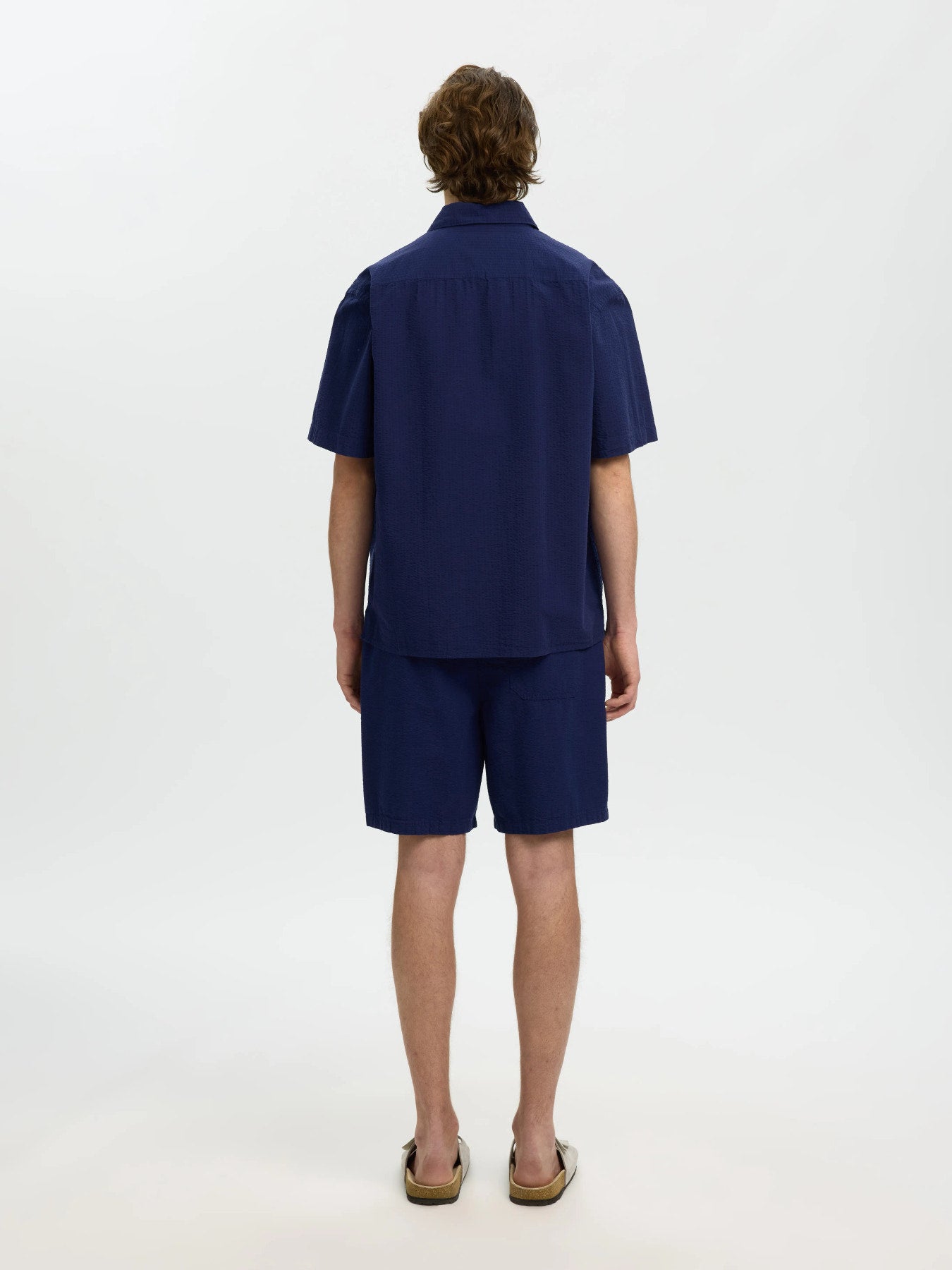 SLHRLXSTUART Chemise Lavée En Coton Bio — Selected — vue de face | Appart 17