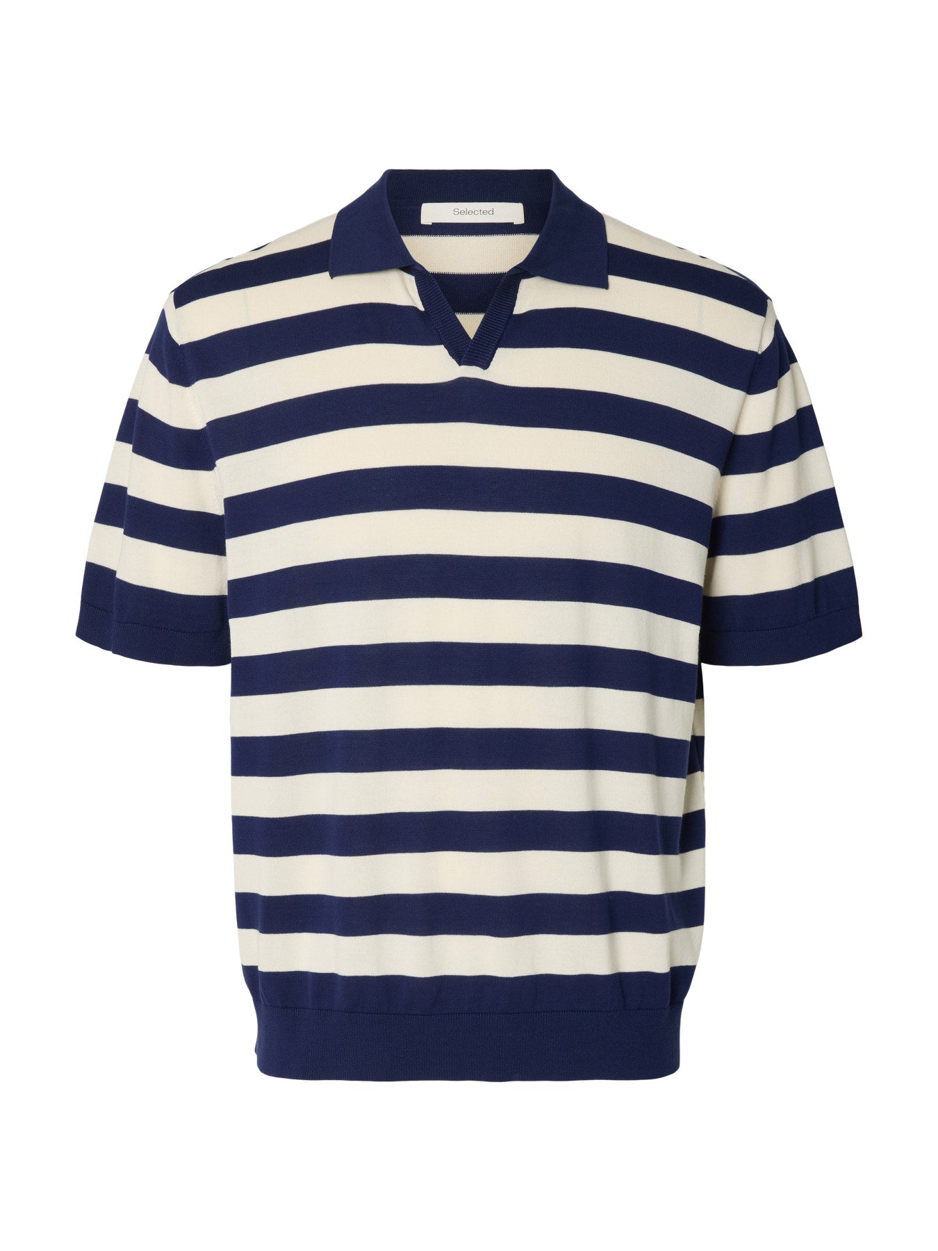 SLHTORINO Polo Tricot Manches Courtes