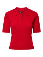 PCGERA Polo Tricot Femme Viscose — Pieces | Appart 17 Bruxelles
