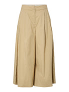 YASFIMA Pantalon-Croffé Haute Taille — YAS — zoom matière | Appart 17