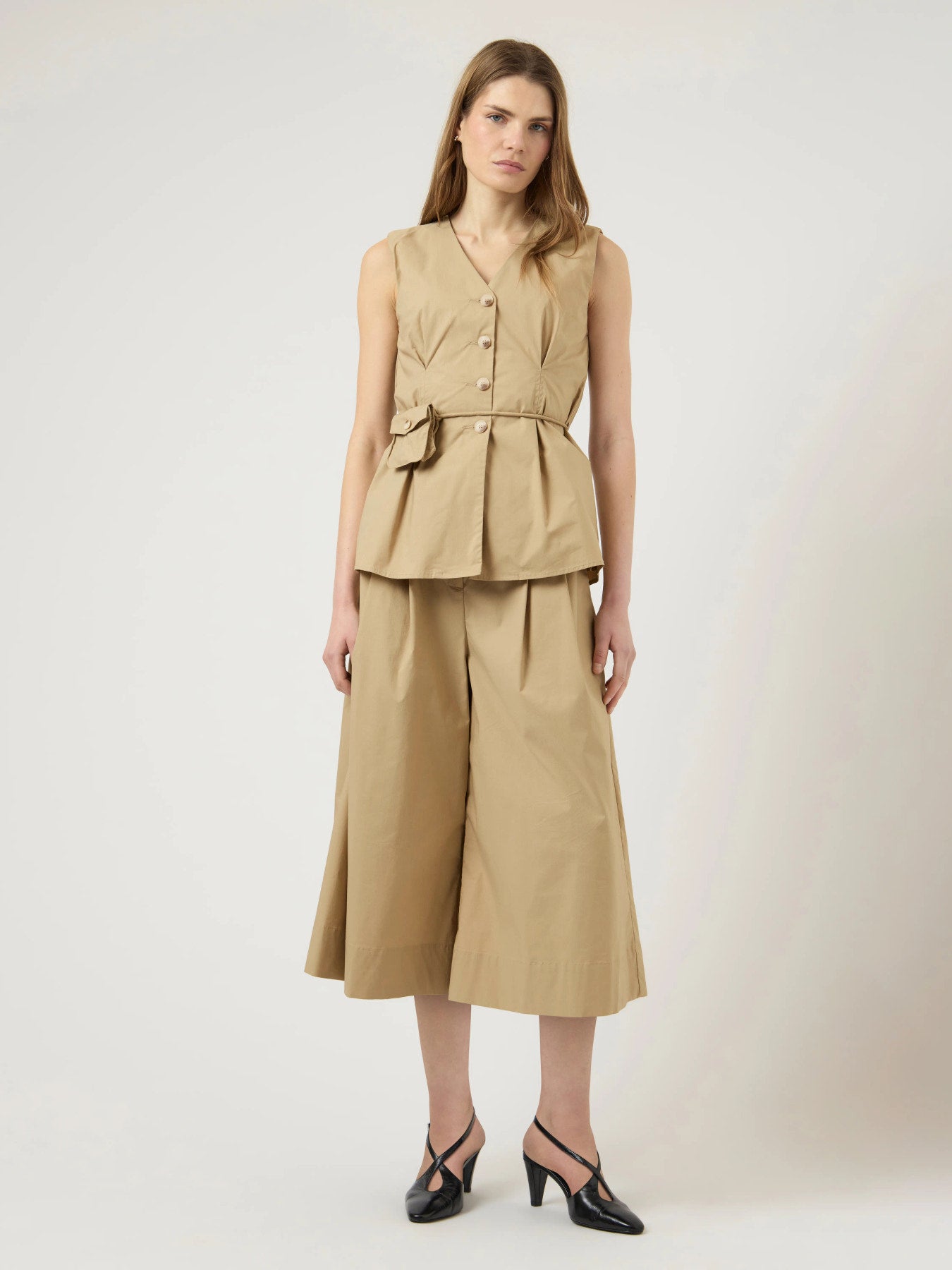 YASFIMA Pantalon-Croffé Haute Taille — YAS | Appart 17 Bruxelles