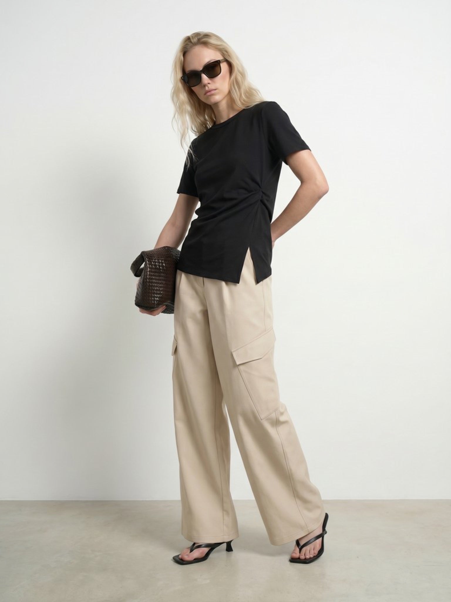 HDRIVA Top drapé Noir – HYPEDROP | Appart 17