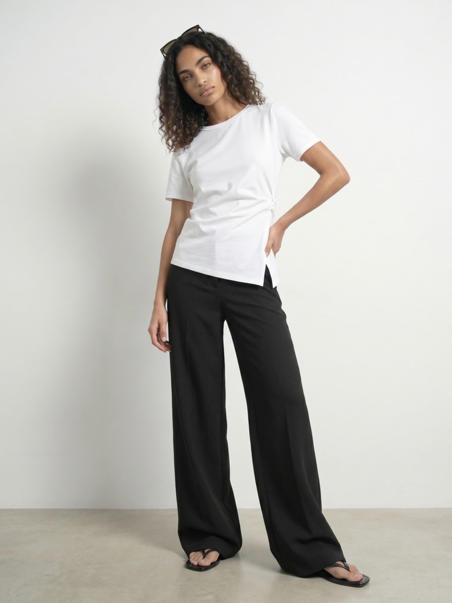 HDRIVA Top drapé Blanc – HYPEDROP | Appart 17