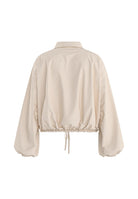HDKAREN Chemise popeline volume à nouer White Swan – HYPEDROP | Appart 17