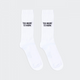 Chaussettes too drunk to work — Felicie Aussi — vue de face | Appart 17