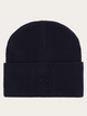 Lamswool logo embossed beanie — KnowledgeCotton Apparel - MEN | Appart 17 Bruxelles