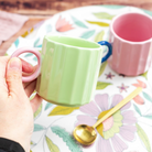 TASSE VINTAGE CITRON VERT - HELIO FERETTI — Helio Ferretti — vue de dos | Appart 17