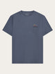 CHEST PRINT T-SHIRT — KnowledgeCotton Apparel - MEN — zoom matière | Appart 17