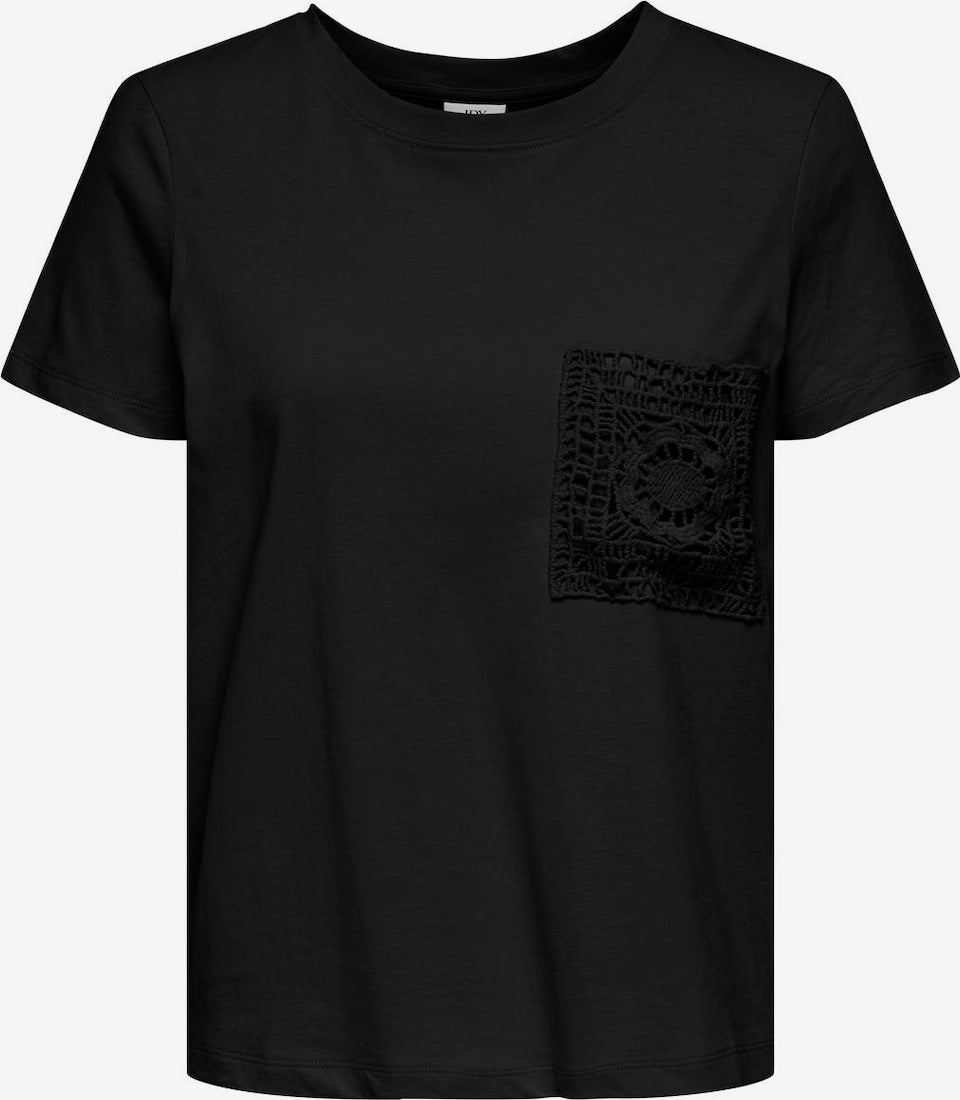 JDYSELMA S/S CROCHET POCKET TOP — vue 3 — JDY | Appart 17 Bruxelles