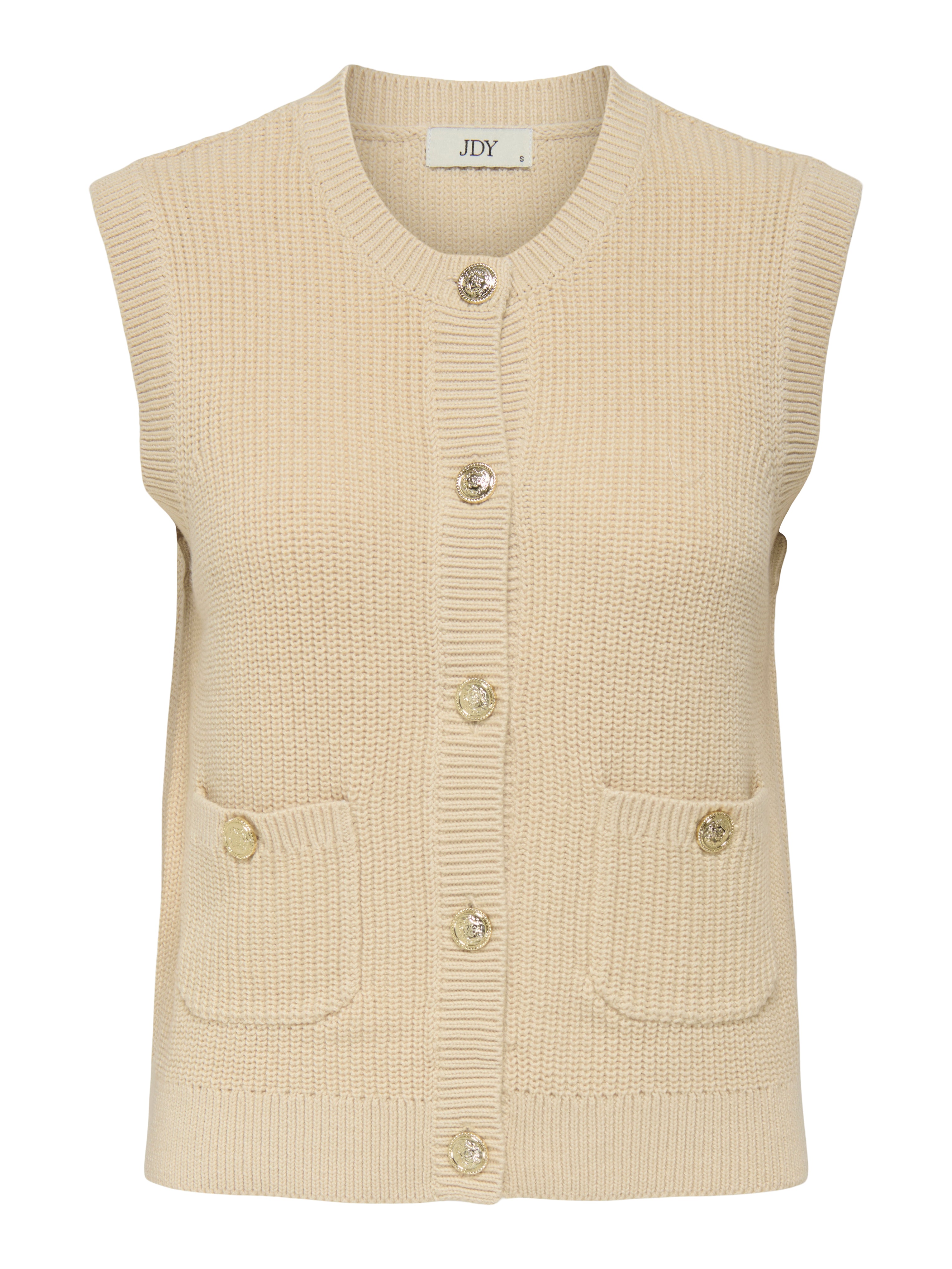 JDYSTELLA S/L O-NECK VEST