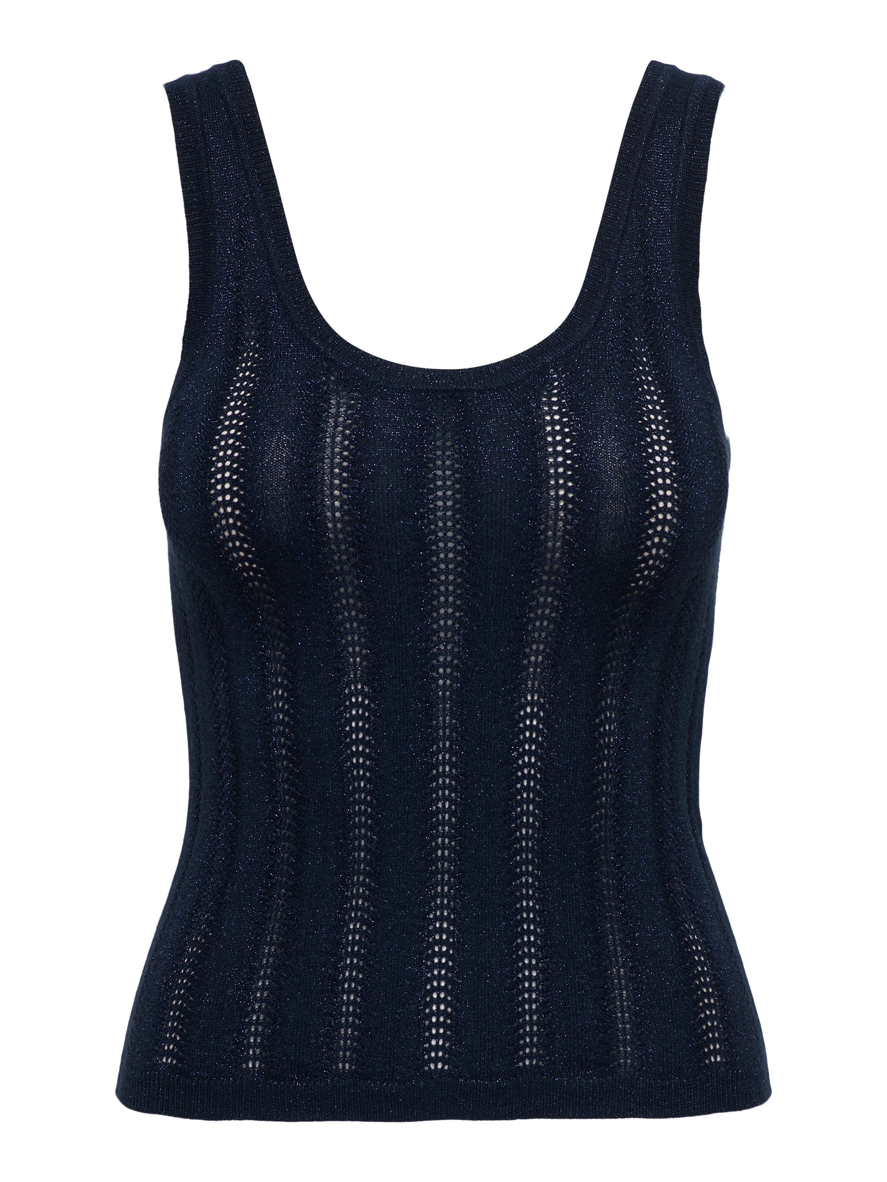 JDYBEAUTY S/L GLITTER STRUC TOP KNT