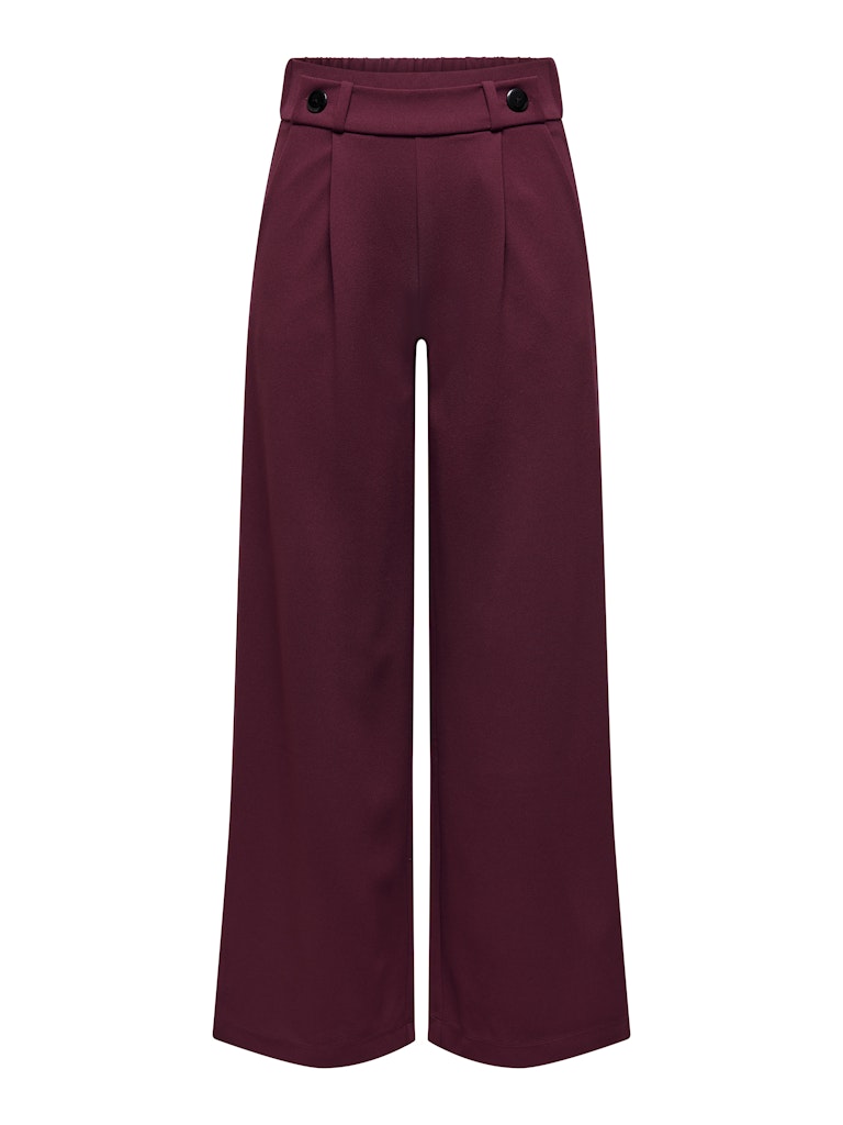 JdY JDYGEGGO Pantalon Large Maille Femme Windsor Wine