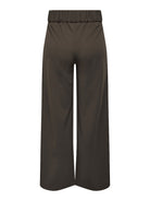 JdY JDYGEGGO Pantalon Large Maille Femme Chocolate Brown