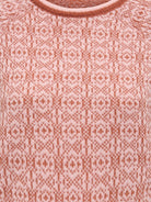 JDYBRYN Pull jacquard col rond — Crème Brûlée Woodbine & Peachskin & Crème Brûlée Toffee Peachskin | Appart 17