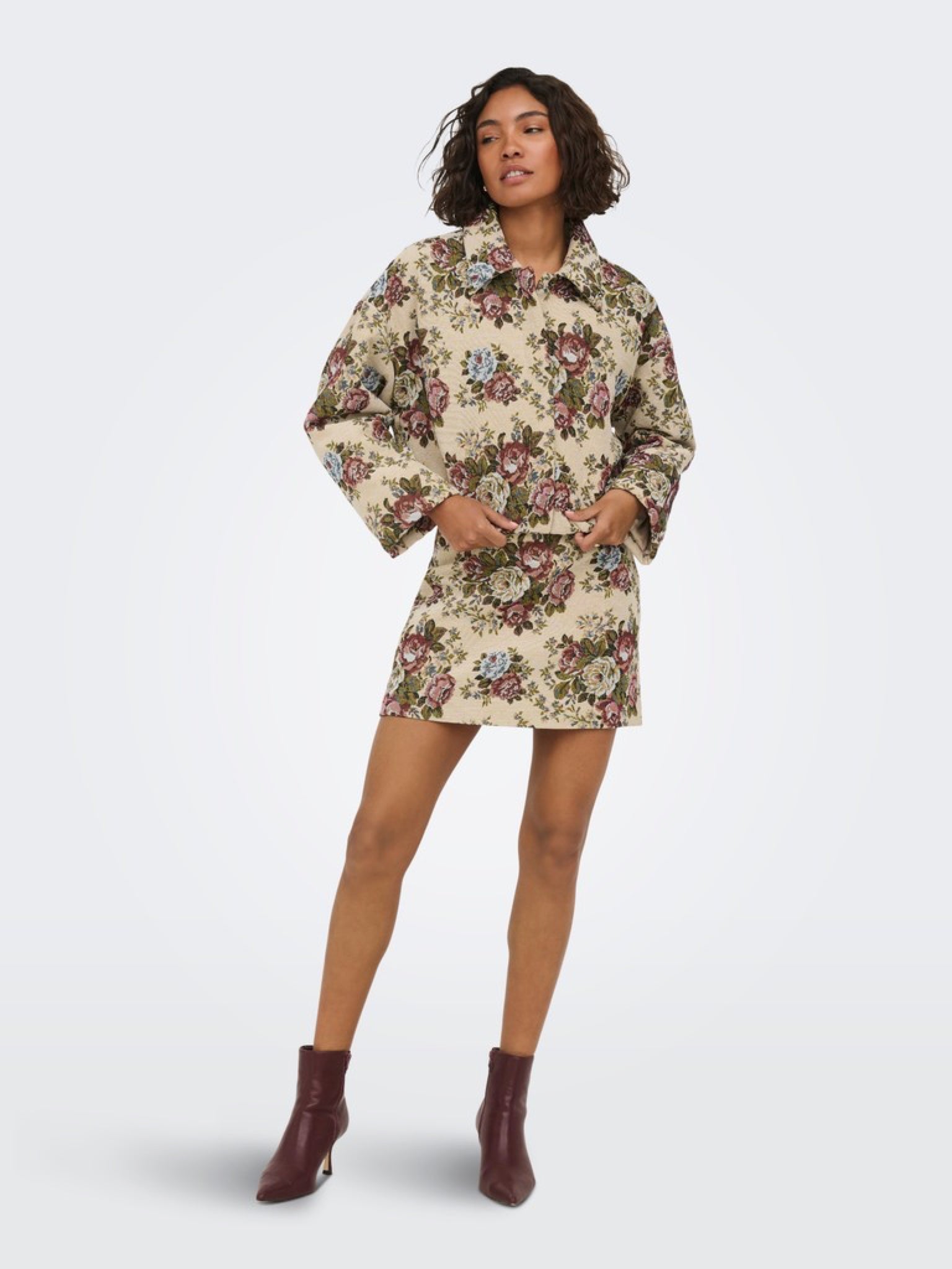 JDYFLOLA Veste en jacquard Crème Brûlée – JDY | Appart 17