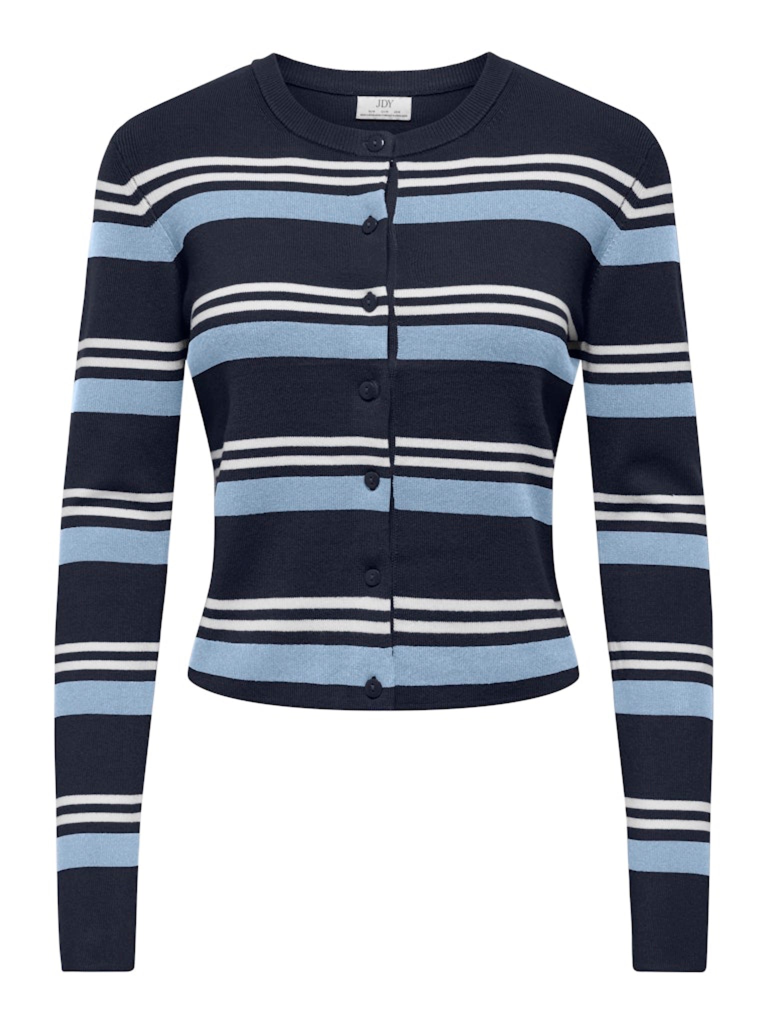JDYEMMIE Cardigan rayé col rond Sky Captain – JDY | Appart 17