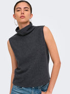 JDYHERO Top col roulé Gris chiné foncé – JDY | Appart 17