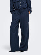 JDYVESTA Pantalon de tailleur — Navy rayé | Appart 17