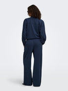 JDYVESTA Pantalon de tailleur — Navy rayé | Appart 17