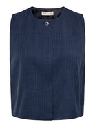 JDYVESTA Gilet de tailleur — Navy rayé | Appart 17