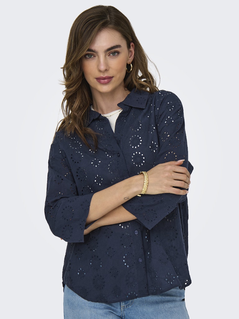 JDYTALLIE Chemise Longue Femmes Coton