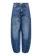 JDYSUSIE Jean coupe barrel taille moyenne Medium Blue Denim – JDY | Appart 17