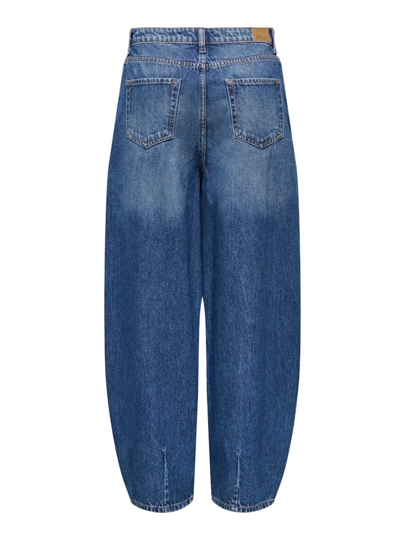 JDYSUSIE Jean coupe barrel taille moyenne Medium Blue Denim – JDY | Appart 17