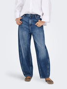 JDYSUSIE Jean coupe barrel taille moyenne Medium Blue Denim – JDY | Appart 17