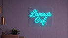 Enseigne Neon LED L Amour Ouf — Appart 17 Bruxelles