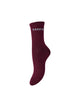 Pieces PCSEBBY Chaussettes Longues Pailletées Femmes Raspberry Radiance – Pieces | Appart 17
