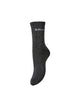 Pieces PCSEBBY Chaussettes longues pailletées femme — Asphalt BAVARDE gris foncé glitter