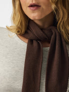PCKOMMA Écharpe — Hot Fudge & Whitecap Gray & Medium Grey Melange & Black | Appart 17
