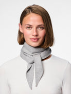 PCKOMMA Écharpe — Hot Fudge & Whitecap Gray & Medium Grey Melange & Black | Appart 17