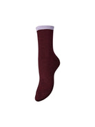PCANNIKA Chaussettes — Darkest Spruce Sphagnum Edge & Greige Chicory Coffee Edge & Winetasting Pastel Lilac Edge | Appart 17