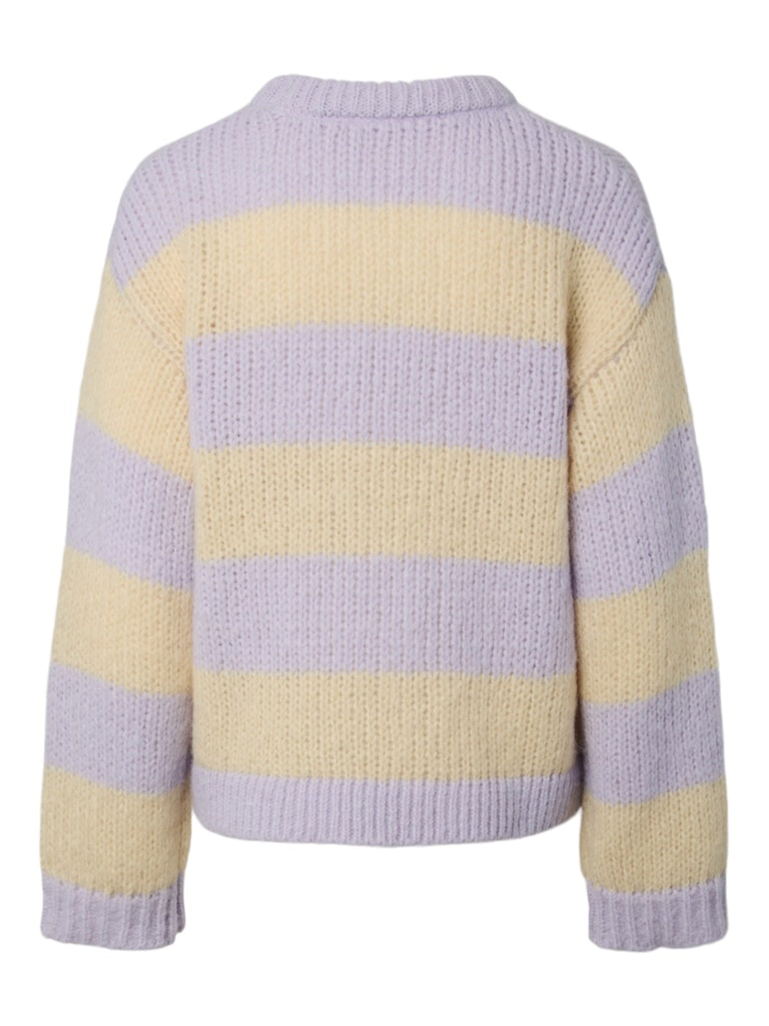 PCDORTHEA Pull en grosse maille Pastel Lilac – Pieces | Appart 17