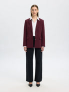 SLFRITA LS CLASSIC BLAZER MEL NOOS Fig — Appart 17 Bruxelles