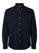 SLHREGRICK-OX SHIRT LS NOOS — SELECTED HOMME BLACK — vue 18 | Appart 17