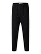 SLH180 RELAXED CROPPED MAGNUS SUN PANT — SELECTED HOMME BLACK — vue de dos | Appart 17
