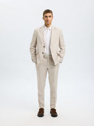 SLHREGULAR-WILL LINEN BLZ NOOS — SELECTED HOMME BLACK | Appart 17 Bruxelles
