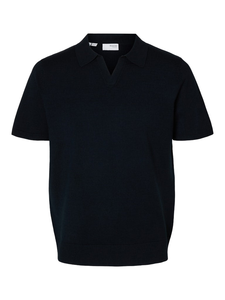 SLHTELLER SS KNIT POLO NOOS