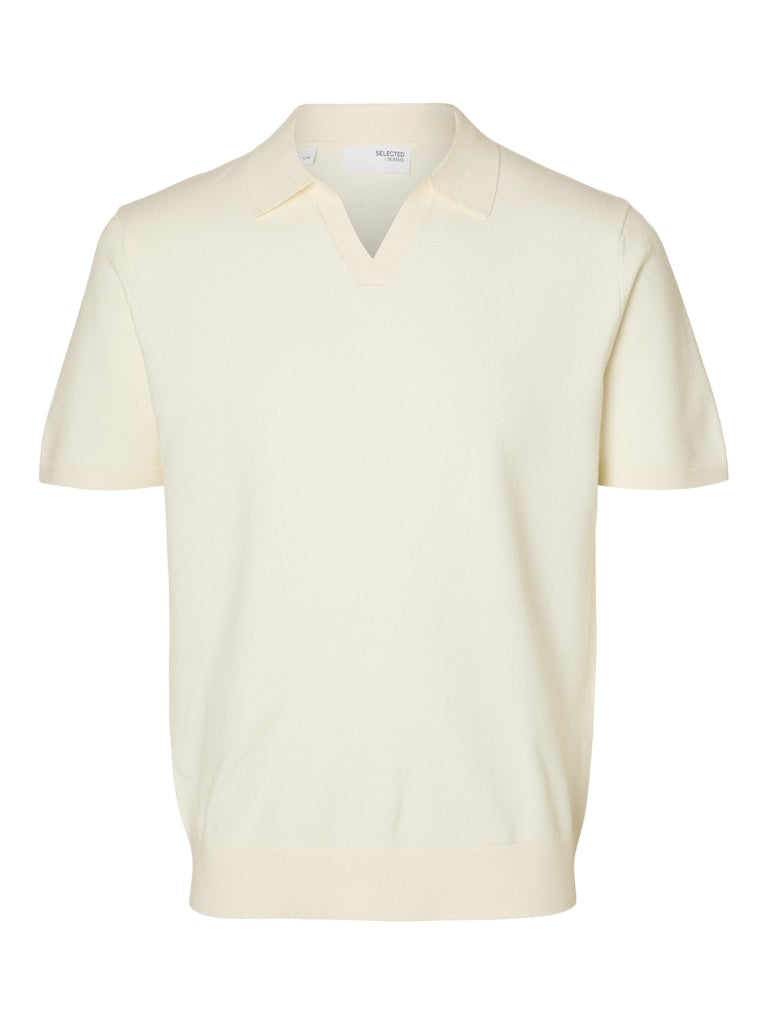 SLHTELLER SS KNIT POLO NOOS
