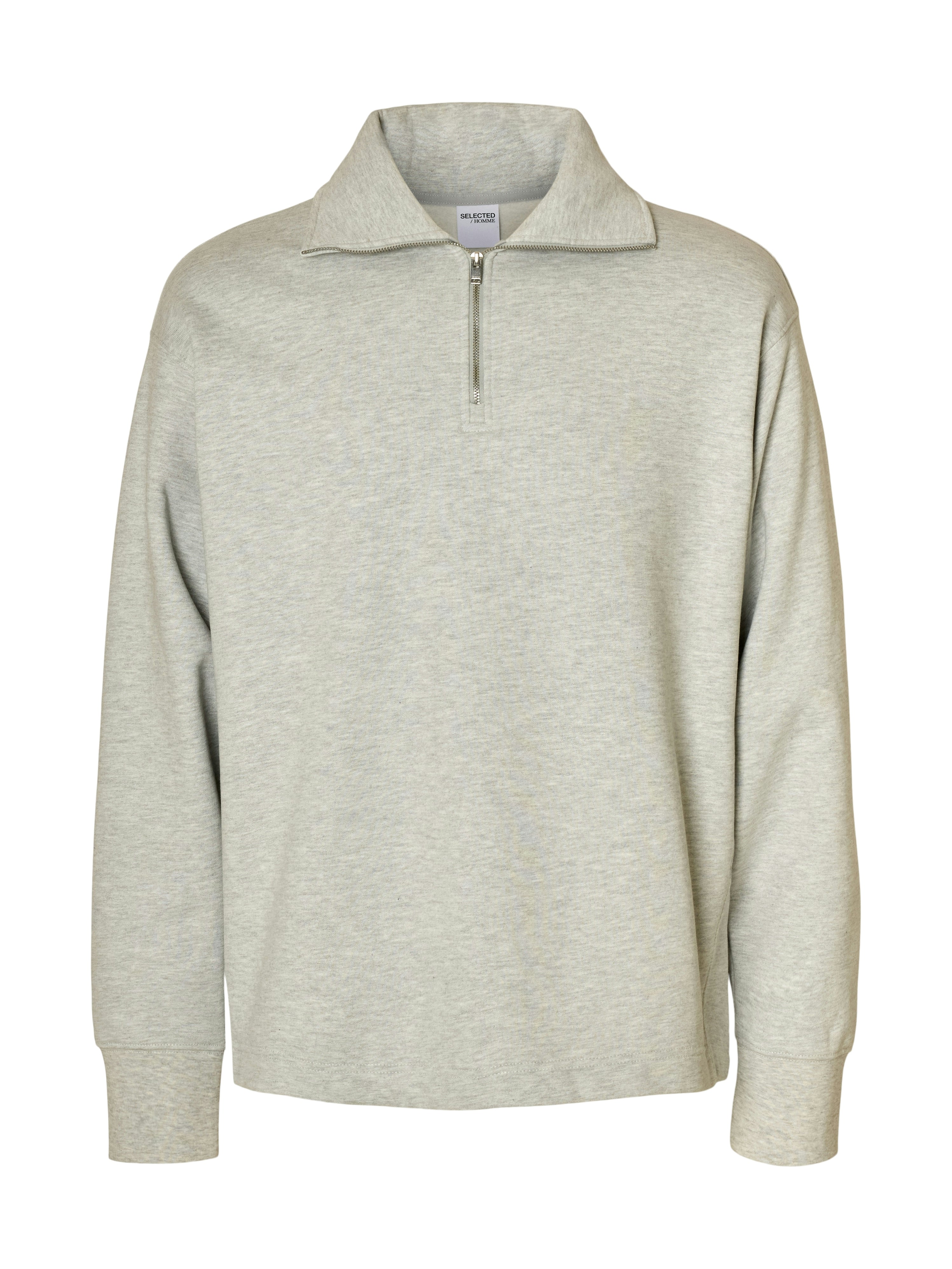 SLHRELAXARON LS HALF ZIP SWEAT
