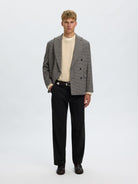 SLMALEX Pull — Oatmeal & Navy Blazer | Appart 17